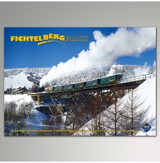 Plakat - Winter "Fichtelbergbahn"