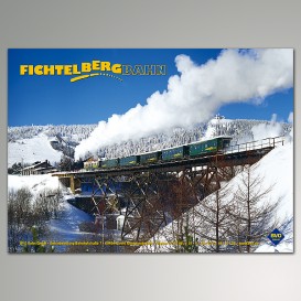 Plakat - Winter "Fichtelbergbahn"